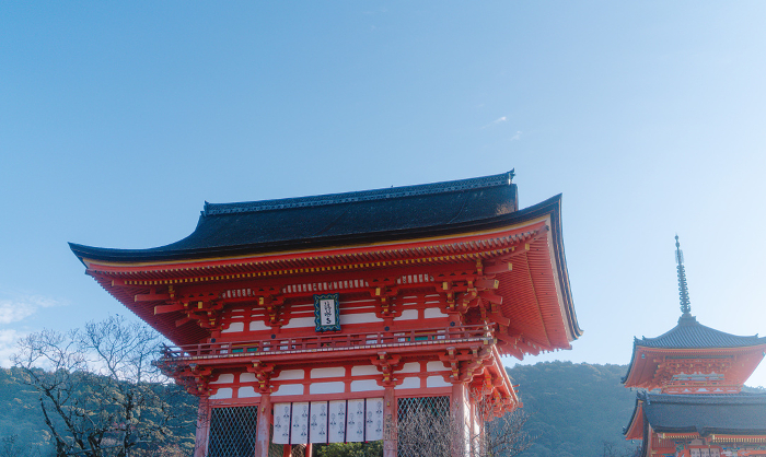 Hatsumode at Kiyomizu Temple in Kyoto