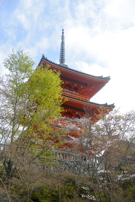 Kiyomizu Temple Three-story pagoda Higashiyama-ku, Kyoto