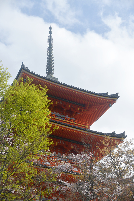 Kiyomizu Temple Three-story pagoda Higashiyama-ku, Kyoto