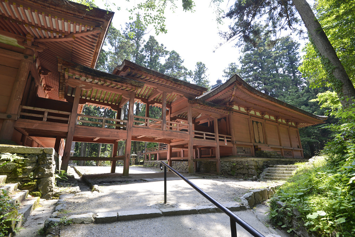 West Pagoda of Enryakuji Temple, Hieizan Enryakuji Temple Jogyodo and Hokkeido (Ninai-do) Sakamoto, Otsu City, Shiga Prefecture