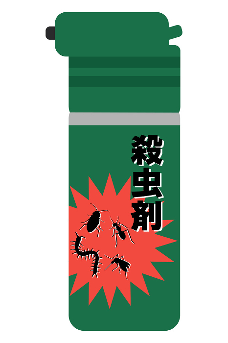 Clip art of insecticide spray can