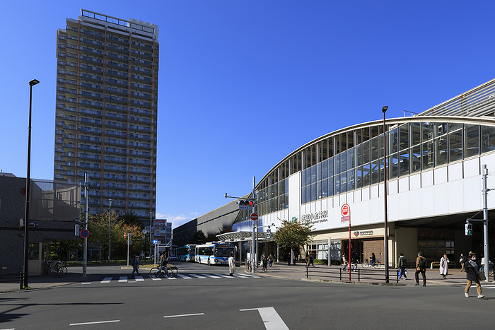 Musashi Koganei Station and Proud Tower Tokyo