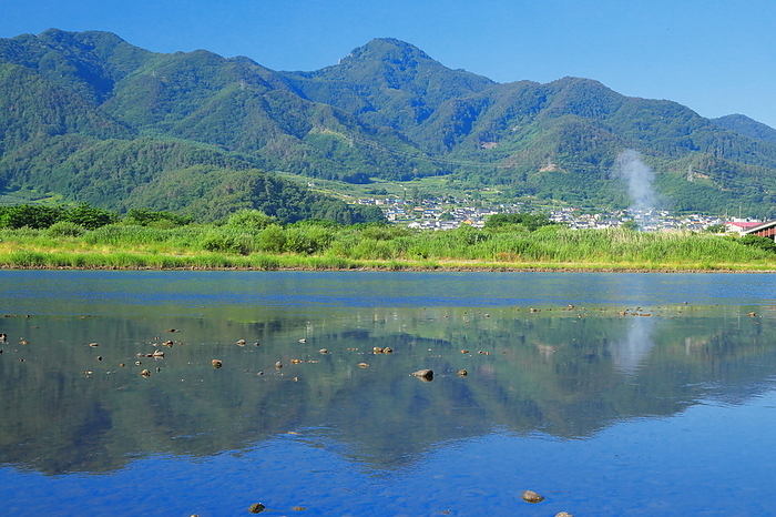 Mt. Kabachiyama in summer, Chikuma City, Nagano Pref.