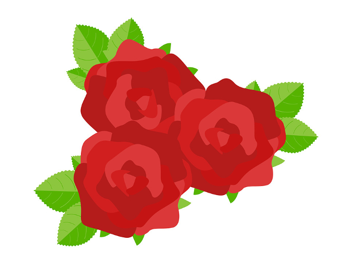 Pop and cute rose flower icons