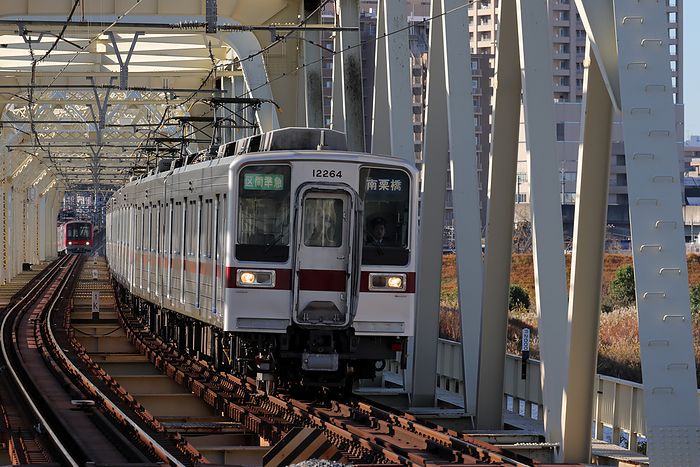 Tokyo Tobu Railway Isesaki Line Taken at Kosuge Station
