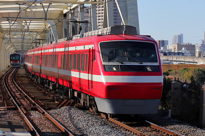 Tokyo Tobu Limited Express Ryomou Taken at Kosuge Station