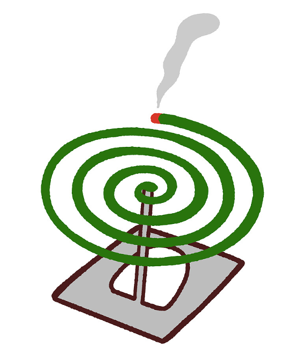 Clip art of mosquito coil
