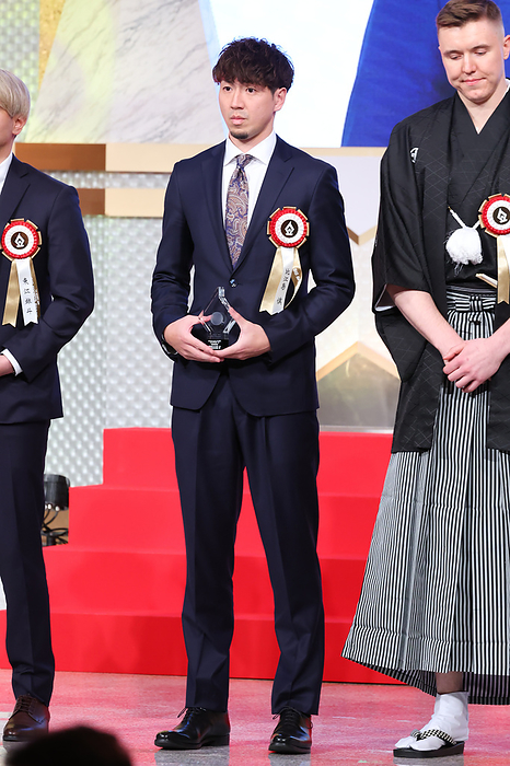 2024 TV Asahi Big Sports Award Award Ceremony Makoto Hiejima, Makoto Hiejima JANUARY 12, 2024 : The 57th TV Asahi BIG SPORTS AWARD 2024 in Tokyo, Japan.  Photo by Naoki Morita AFLO SPORT 