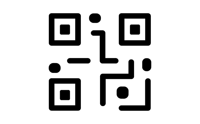 Simplified 2D code icon