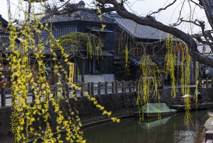 Old house by the river, Suigo town, Sawara/Chiba