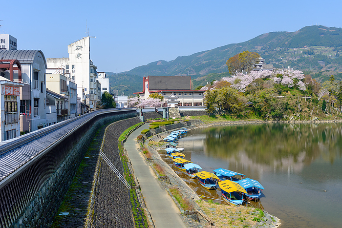 Ozu Castle and Elk River Houseboat Ozu City Ehime Prefecture