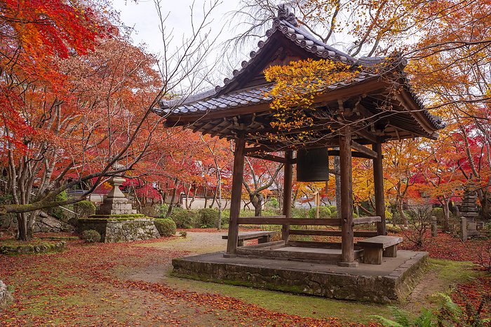 Shojiji Temple Oharano, Kyoto Temple associated with Saigyo Shojo ji Temple Bell Tower 