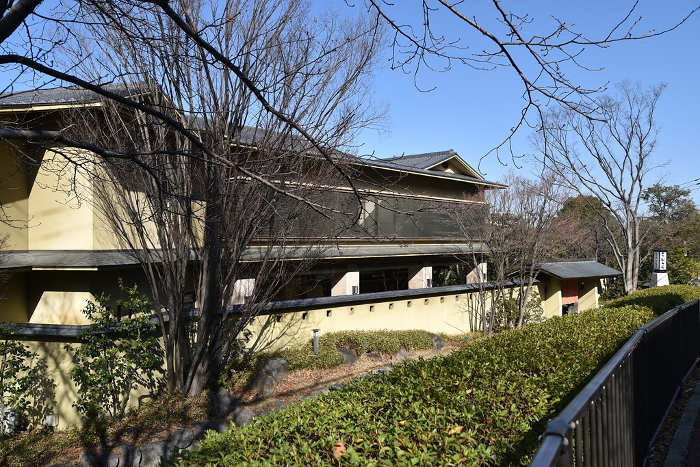 Exterior view of the ryotei