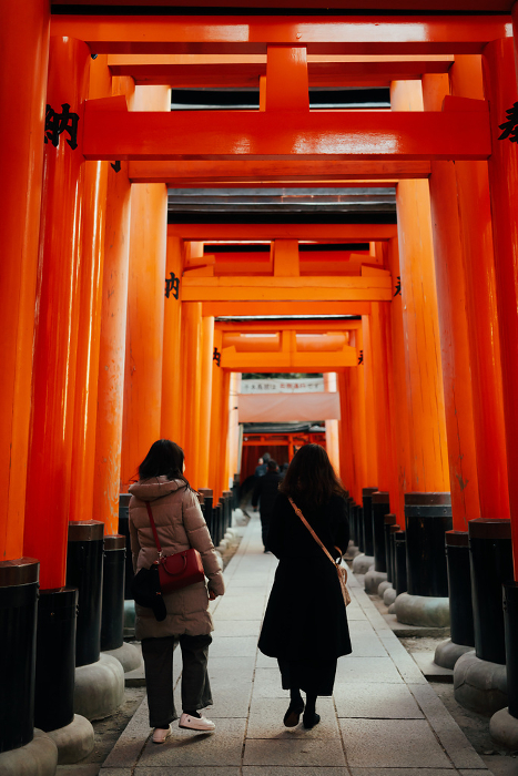Fushimi Inari-taisha shrine (in Kyoto)
