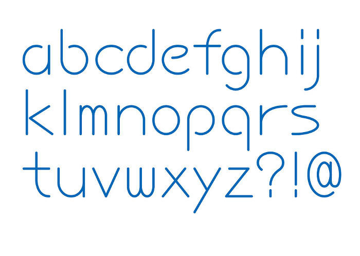 Font Alphabet Lowercase