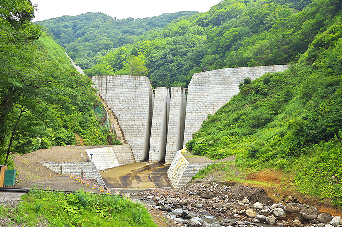 Erosion control dam, Iwate