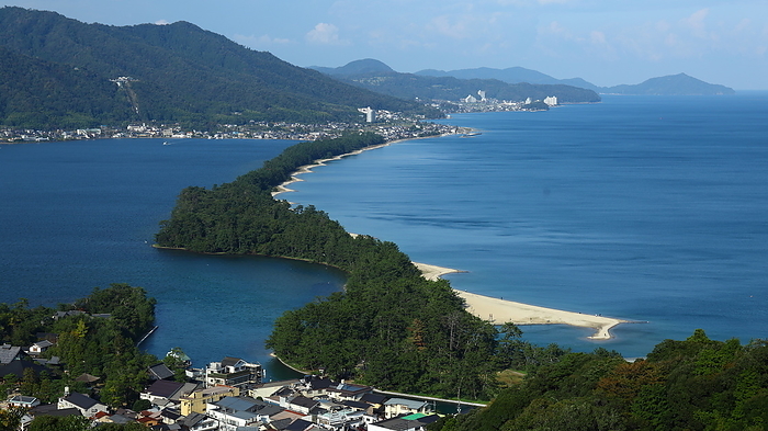  Amanohashidate and Wakasa Bay Amanohashidate as seen from Amanohashidate Viewland