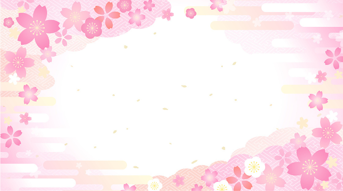 Cherry Blossom Cute Background