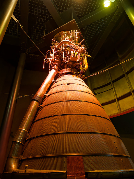 Japanese rocket engines shine in the light