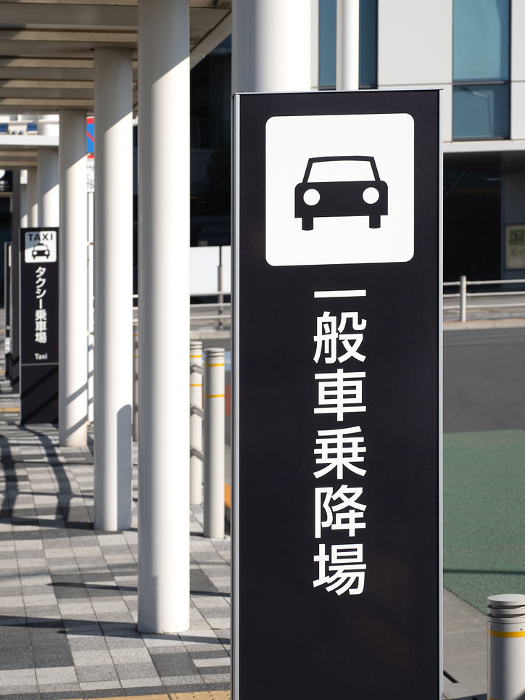 General car boarding area at train station Tokyo