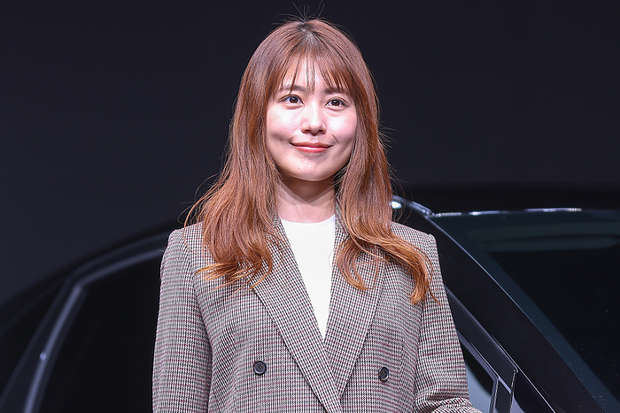 New Nissan Note Launch Commemorative New Commercial Presentation Actor Masumi Arimura attended as a talk guest. She appears in the new Nissan Note e POWER commercial  I can t go back to this feeling.  Photo taken January 23, 2024.  Photo by Pasya AFLO 