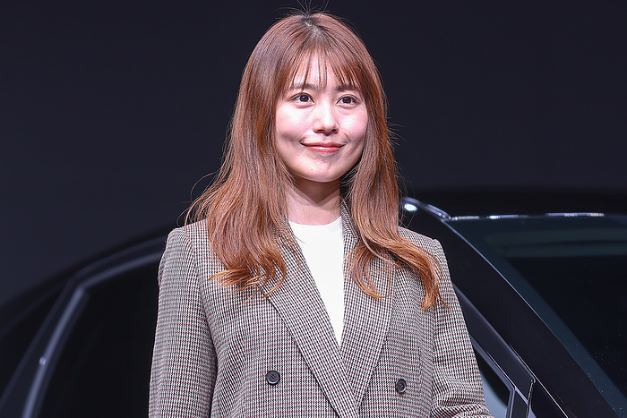 New Nissan Note Launch Commemorative New Commercial Presentation Actor Masumi Arimura attended as a talk guest. She appears in the new Nissan Note e POWER commercial  I can t go back to this feeling.  Photo taken January 23, 2024.  Photo by Pasya AFLO 