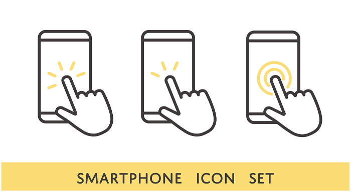 Smart Phone Touch Icon Set