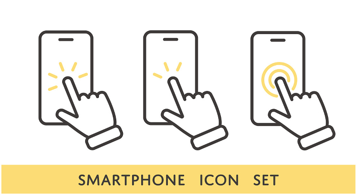 Smart Phone Touch Icon Set