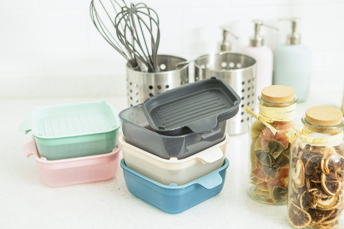 Plastic Food Storage Containers Kitchen & Lifestyle Image