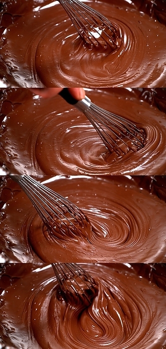 Whisk Turning Milk Chocolate, by Lacz Gerard