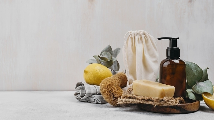 Homemade soap body oil front view, by Oleksandr Latkun