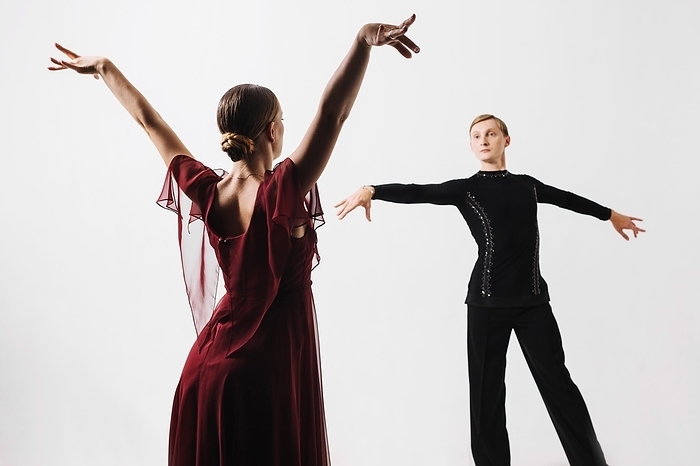 Couple dancing partner dance, by Oleksandr Latkun