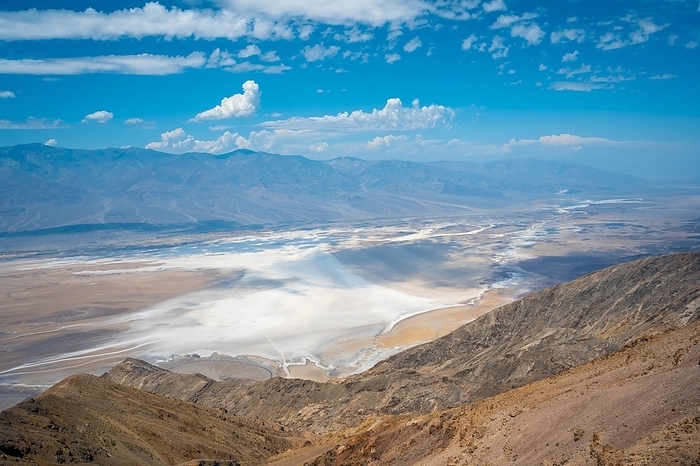 View of the viewpoint of Dante's view in Death Valley, California. United States, by Unai Huizi