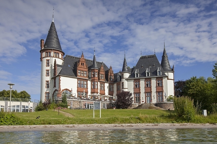 Schloss Klink, hotel at holiday resort in Müritz, Mecklenburg-West Pomerania, Germany, Europe, by alimdi / Arterra / Sven-Erik Arndt