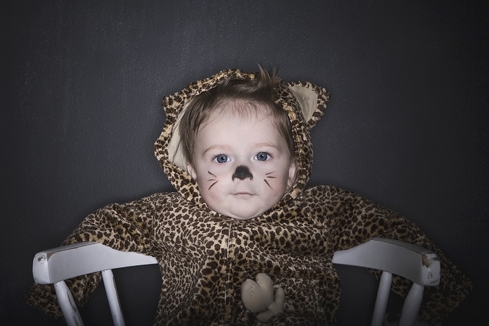 Portrait Of A Young Child With Costume, by Daniel Sicolo / Design Pics