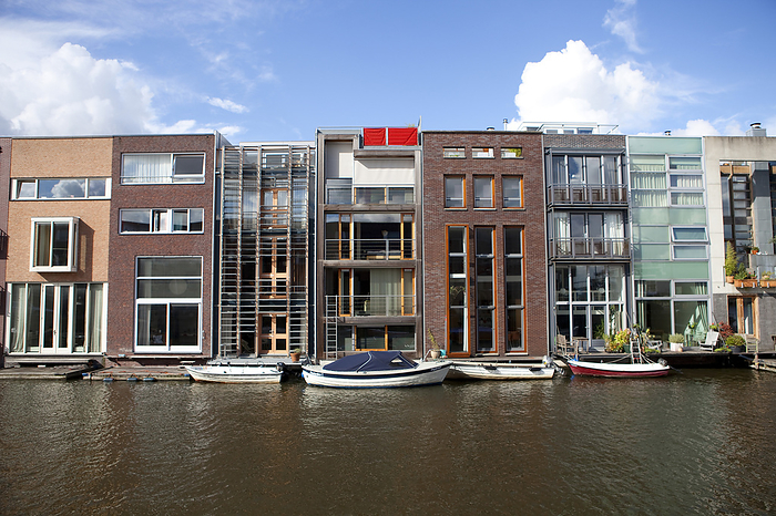 Amsterdam, The Netherlands Borneo Sporenburg Area Of The Amsterdam Docklands, Amsterdam, Netherlands. Every House Is Different., by Ron Bouwhuis   Design Pics