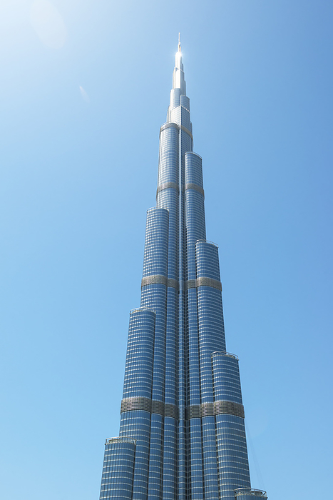 UAE Dubai Detail Of The Burj Khalifa  Dubai, United Arab Emirates, by Ian Cumming   Design Pics
