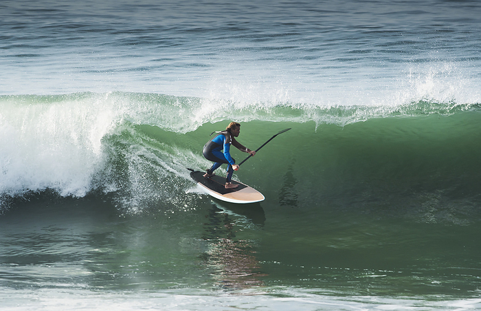 Spain Stand Up Paddle Surfing  Tarifa, Cadiz, Andalusia, Spain, by Ben Welsh   Design Pics