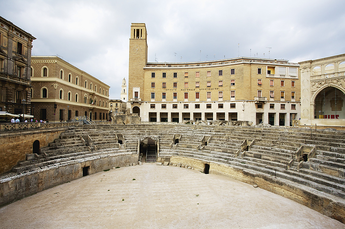 Italy Roman Amphitheatre In Lecce  Salento, Italy, by Chris Caldicott   Design Pics
