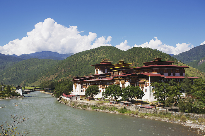 Bhutan Punakha Dzong  Punakha, Bhutan, by Chris Caldicott   Design Pics