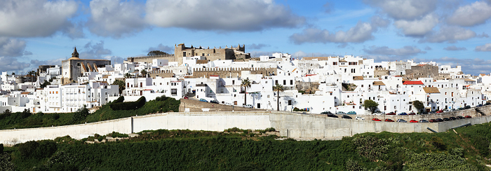 Spain Cityscape With Whitewash Buildings  Vejer De La Frontera, Andalusia, Spain, by Peter Zoeller   Design Pics