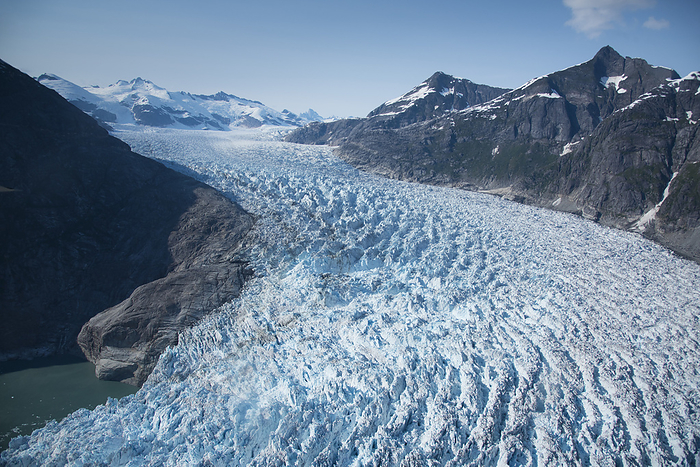 Alaska Aerial view of the LeConte Glacier  Inside Passage, Alaska, United States of America, by Michael Melford   Design Pics