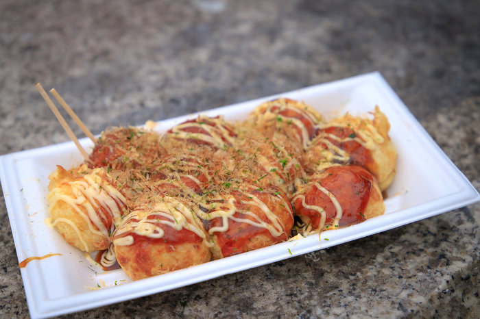Takoyaki from a food stall