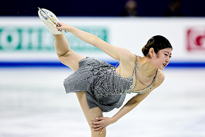 ISU Four Continents Figure Skating Championships 2024 Haein LEE  KOR , during Women Short Program, at the ISU Four Continents Figure Skating Championships 2024, at SPD Bank Oriental Sports Center, on February 1, 2024 in Shanghai, China.  Photo by Raniero Corbelletti AFLO 