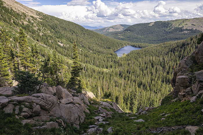 Timberline Lake in the Holy Cross Wilderness, Colorado, by Cavan Images / Patrick Lienin