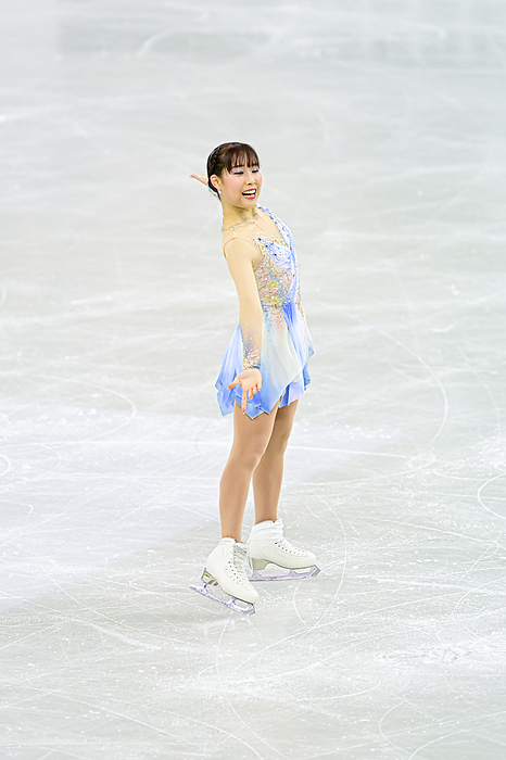 ISU Four Continents Figure Skating Championships 2024 Mai MIHARA  JPN , during Women Free Skating, at the ISU Four Continents Figure Skating Championships 2024, at SPD Bank Oriental Sports Center, on February 2, 2024 in Shanghai, China.  Photo by Raniero Corbelletti AFLO 