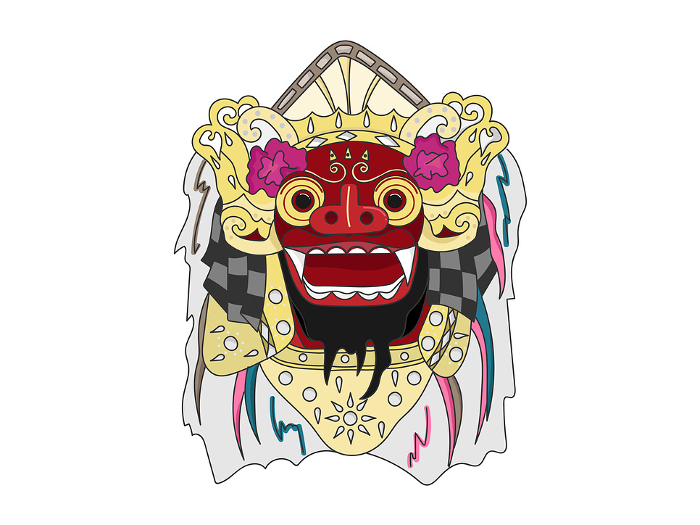 The God of Bali, the Holy Beast Barong
