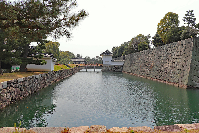 Inner moat of Nijo Castle, Kyoto