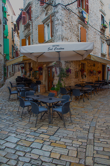 Corner Restaurant, Rovinj, Croatia Corner Restaurant, Rovinj, Croatia, Europe, by Richard Maschmeyer