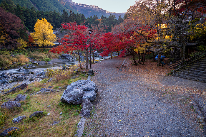 Autumn colors of Ontake Valley Tokyo